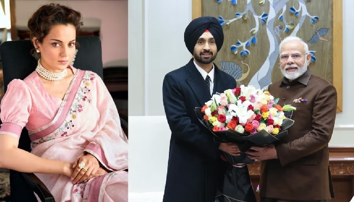 Modi से मिले Diljit Dosanjh तो Kangana बुरी फंस गई , मच गया हंगामा !
